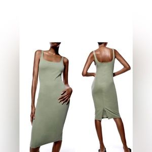 Zara Women’s Sage Green Dress